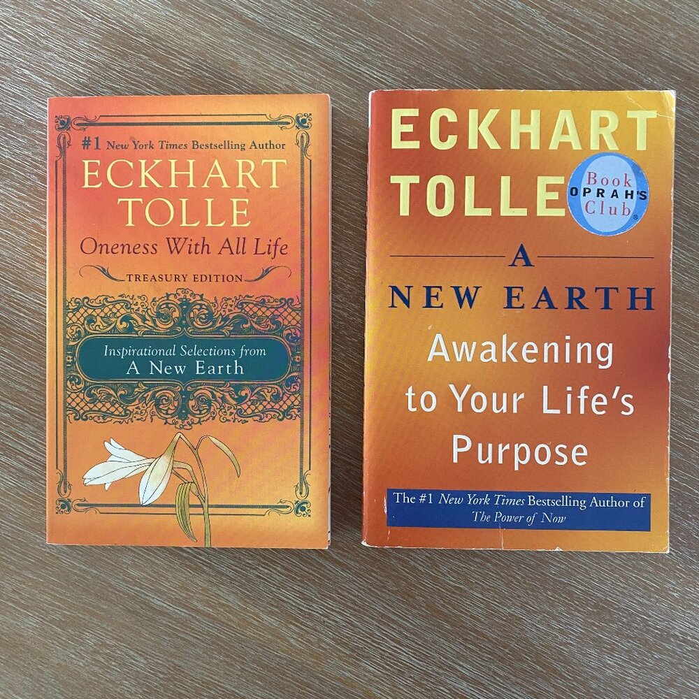 Eckhart Tolle Book Bundle | set of 2